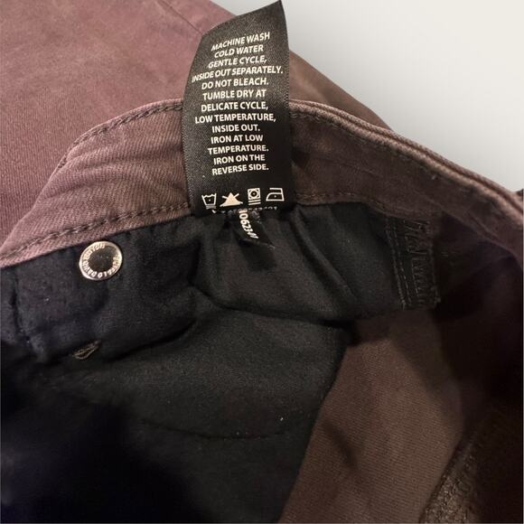 Buffalo‎ -Brown Casual Pants Straight Leg Relaxed Fit Everyday Trousers - Picture 8 of 9